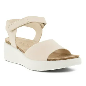 Босоножки FLOWT WEDGE CORK, белый, арт. 272313/01378