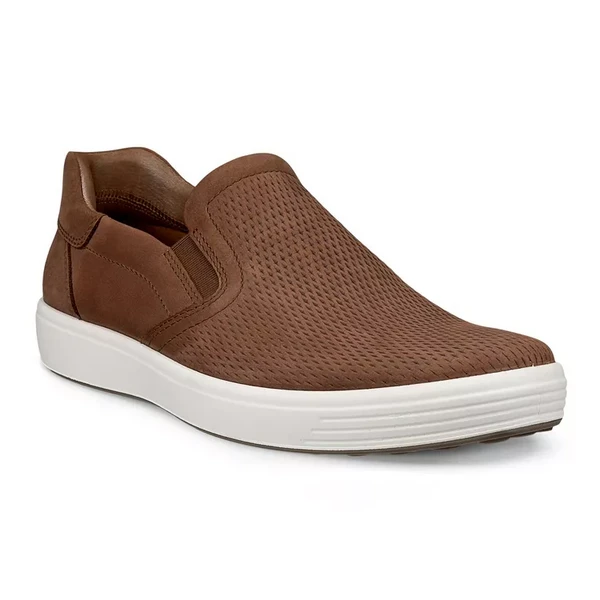Слипоны ECCO SOFT 7 M, коричневый, арт. 470834/55920