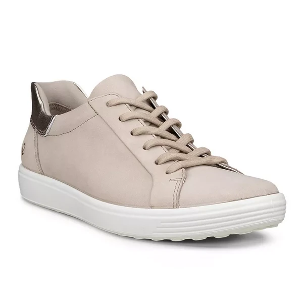 Кеды ECCO SOFT 7 W, бежевый, арт. 470843/61543
