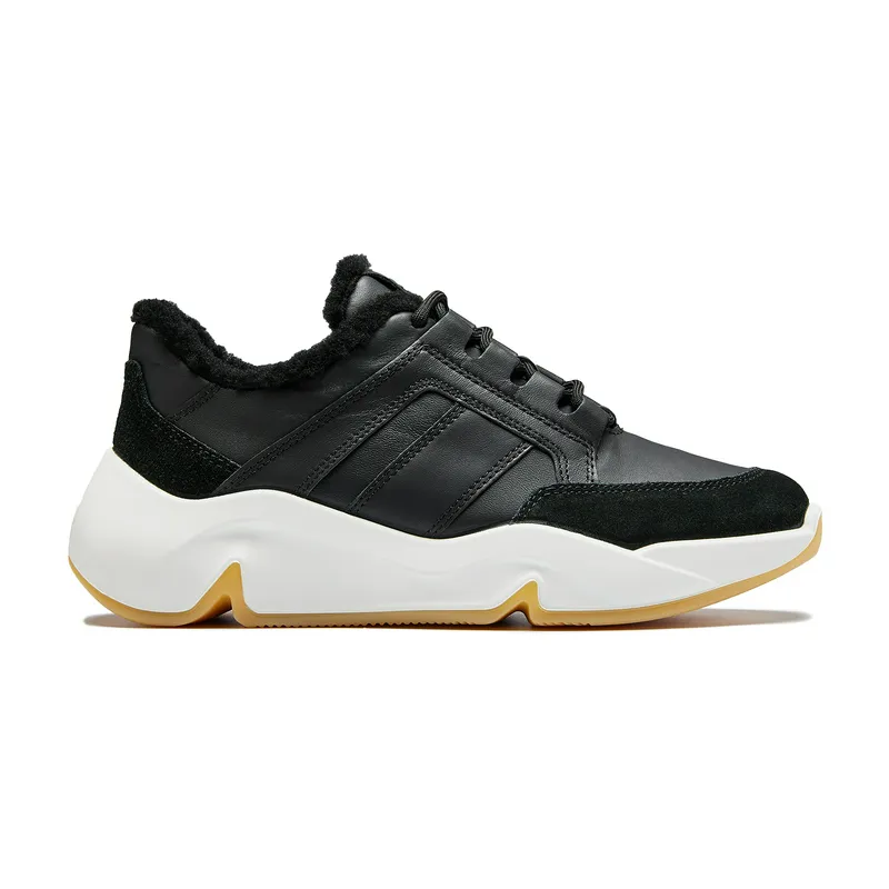 Кроссовки Ecco Chunky Sneaker, черный, арт. EC203223