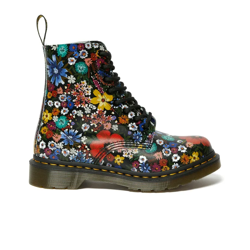 Ботинки Dr. Martens 1460 Pascal с цветочным принтом, разноцветный, арт. DM26113