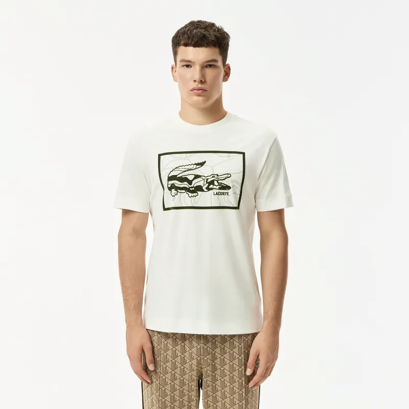 Футболка Lacoste T-Shirt, белый, арт. TH2620
