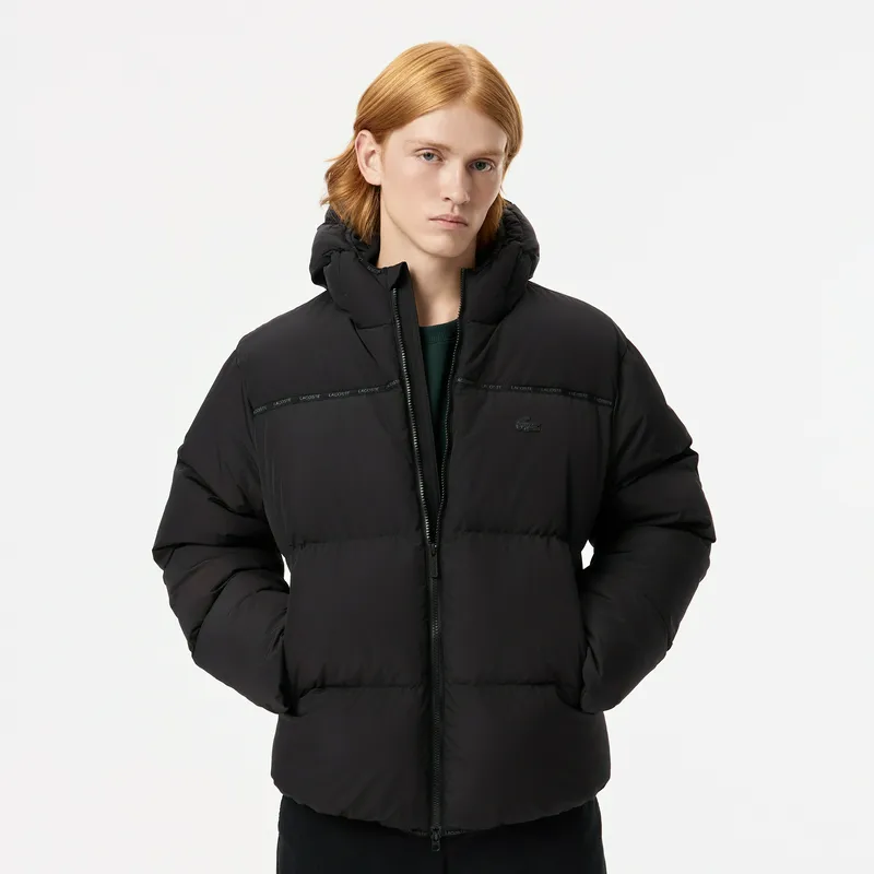 Куртка Lacoste Short Puffer, черный, арт. BH2608