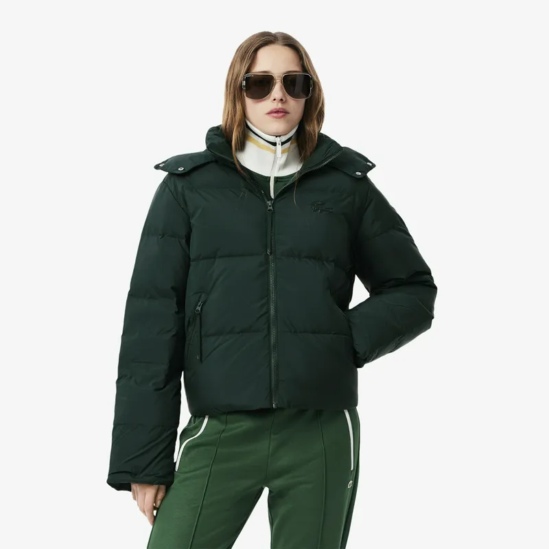 Куртка Lacoste Short Puffer, зеленый, арт. BF3262