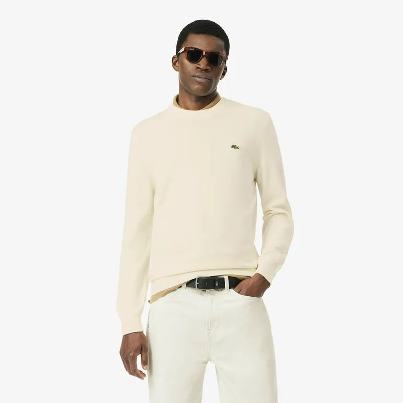 Свитер Lacoste, бежевый, арт. AH1985