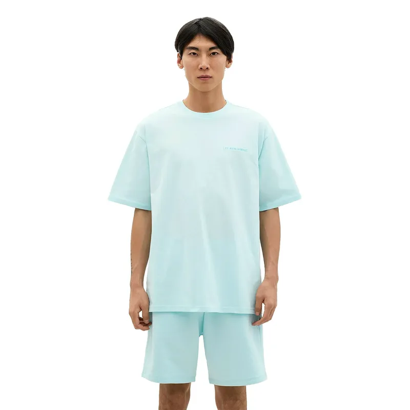 Футболка Les Benjamins Short Sleeve Tee 307, голубой, арт. LB24SSESSMUTS