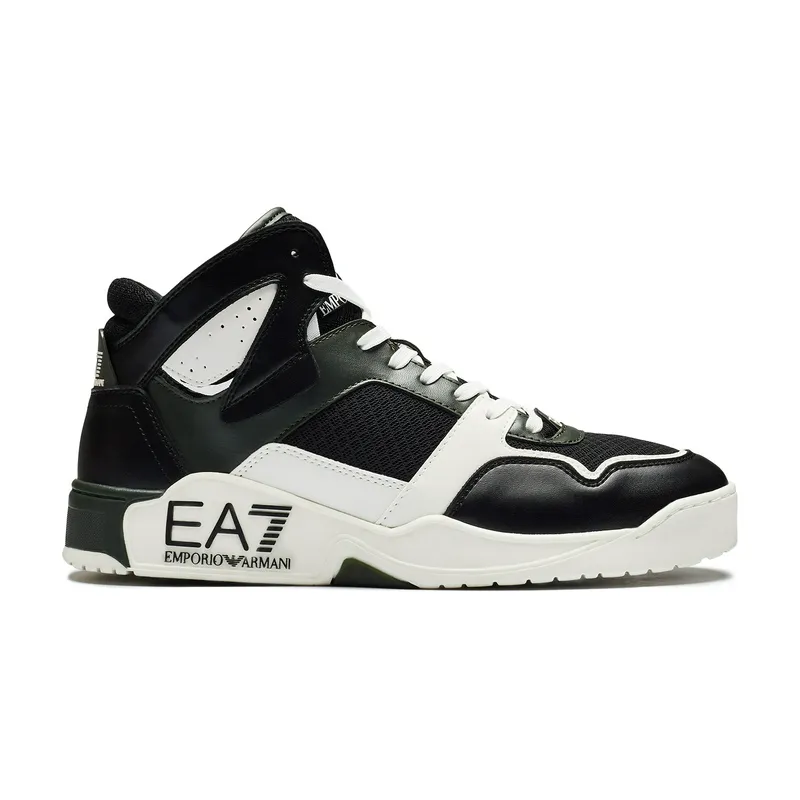 Кроссовки EA7 New Basket, черный, арт. EA7X8Z039XK331