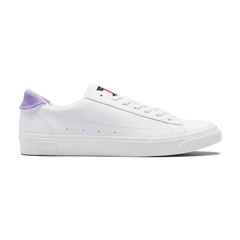 Кроссовки Tommy Hilfiger Leather Low Cut Vulcanized, белый, арт. TMEN0EN01627
