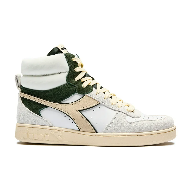 Кроссовки Diadora Magic Basket Mid Suede, серый, арт. DR501180184