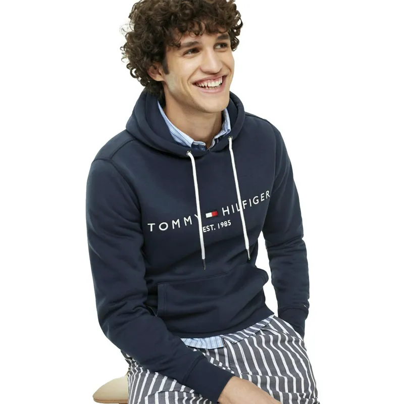 Толстовка Tommy Hilfiger Core Logo, синий, арт. TMMW0MW10752