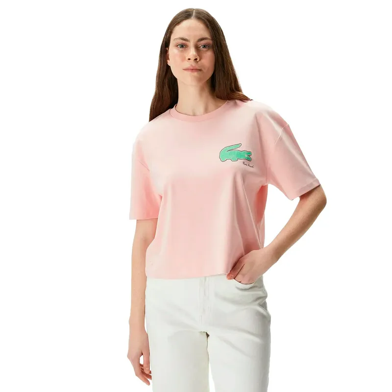 Футболка Lacoste, розовый, арт. TF0409