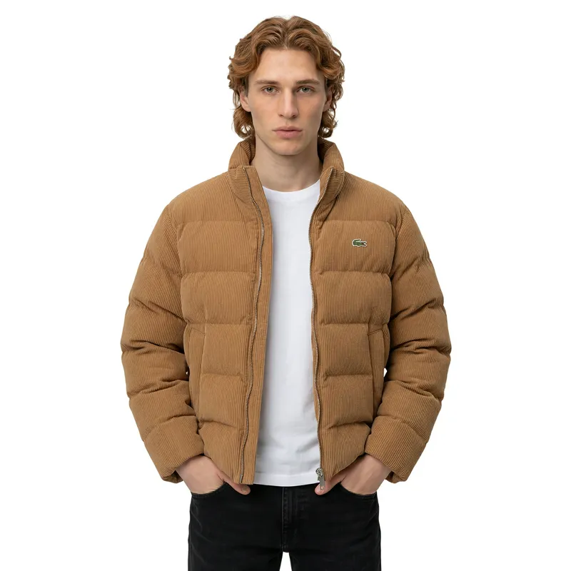 Куртка-пуховик Lacoste, коричневый, арт. BH2890
