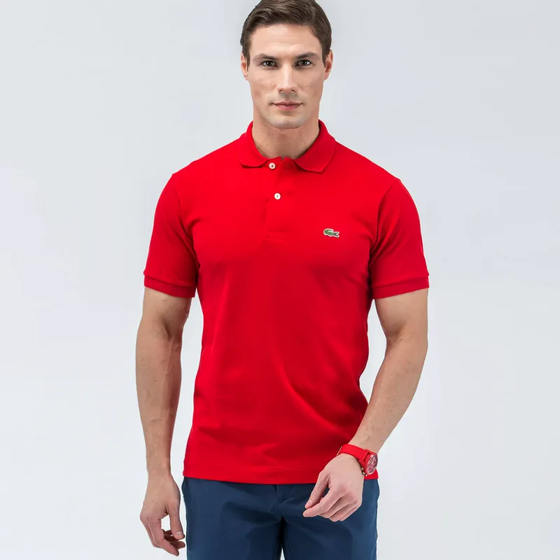 Поло Lacoste, красный, арт. L1212
