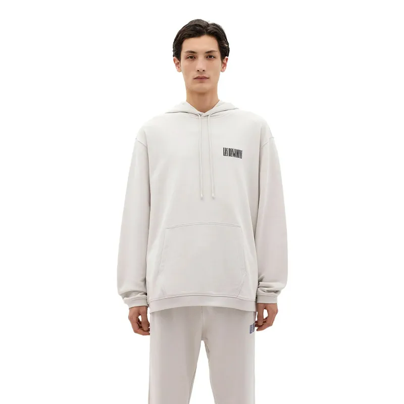 Толстовка Les Benjamins Relaxed Hoodie, серый, арт. LB24SSKISMUHD