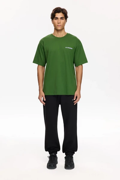 Футболка Les Benjamins Relaxed Tee 030, зеленый, арт. LB25FWTURMUTS