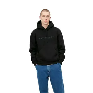 Толстовка Carhartt WIP Hooded Sweatshirt, черный, арт. CTI030547