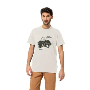 Футболка Jack Wolfskin Find Your Spot T, бежевый, арт. JW1809341