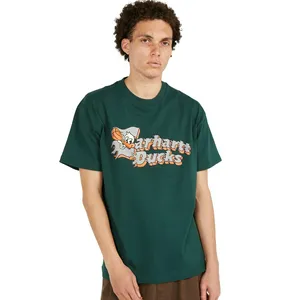 Футболка Carhartt WIP S/S Flaming Ducks, зеленый, арт. CTI034669