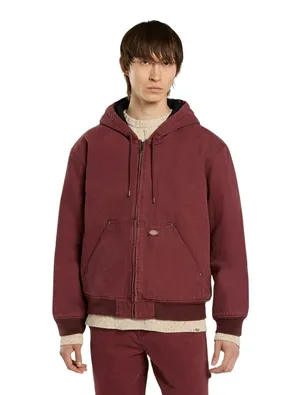 Куртка Dickies Hilham Hooded Canvas, бордовый, арт. DK0A87O5