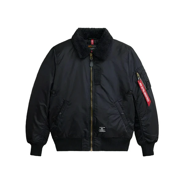 Бомбер Alpha Industries B15 Mod, черный, арт. AIMJB52500C1