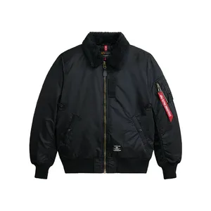 Бомбер Alpha Industries B15 Mod, черный, арт. AIMJB52500C1