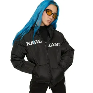Куртка Karl Kani Retro Essential Puffer, черный, арт. KKKWJK01200101