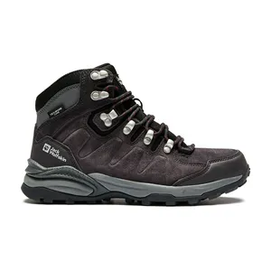 Ботинки Jack Wolfskin Refugio Texapore Mid W, фиолетовый, арт. JW4050871