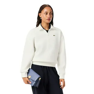 Толстовка Lacoste HALF ZIPPED, белый, арт. SF5271