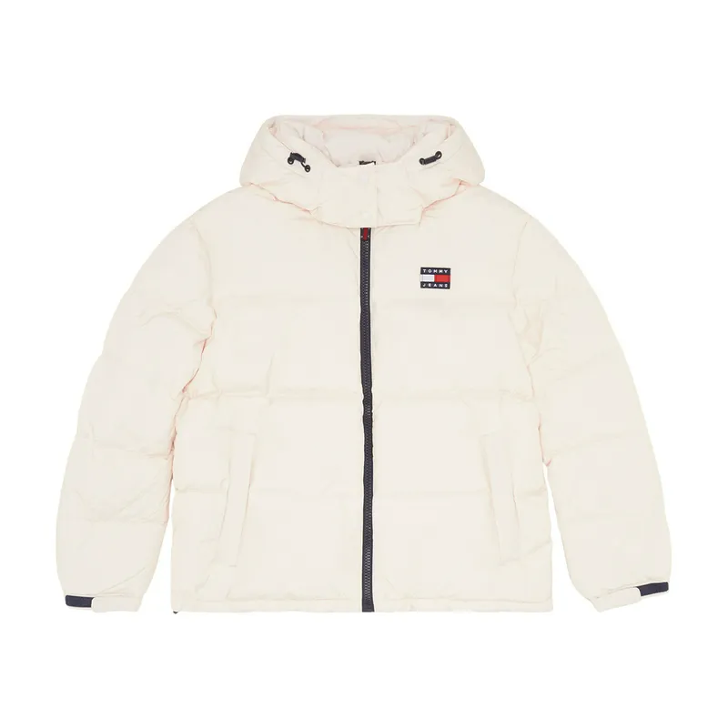 Куртка Tommy Jeans Alaska Puffer, бежевый, арт. TMDW0DW14661