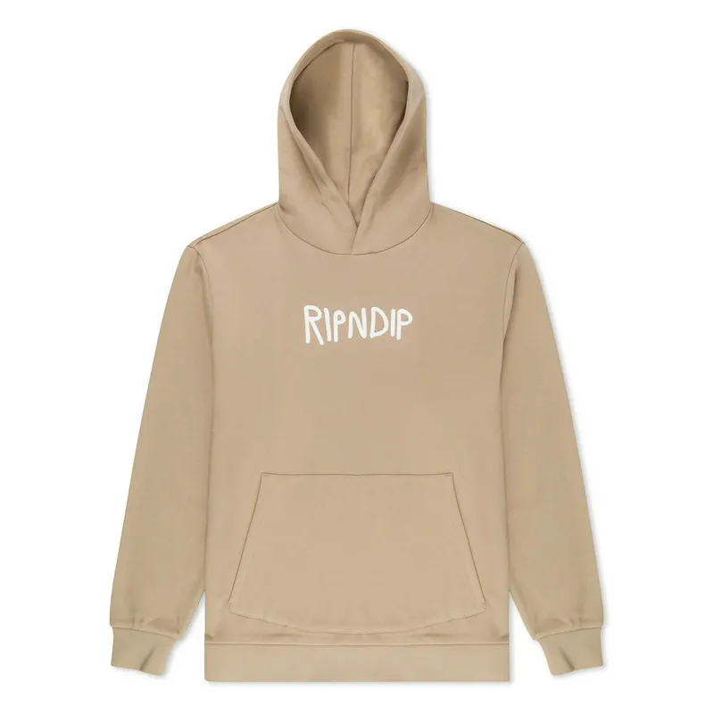 Толстовка Ripndip Rubber Logo, коричневый, арт. RNDL23124