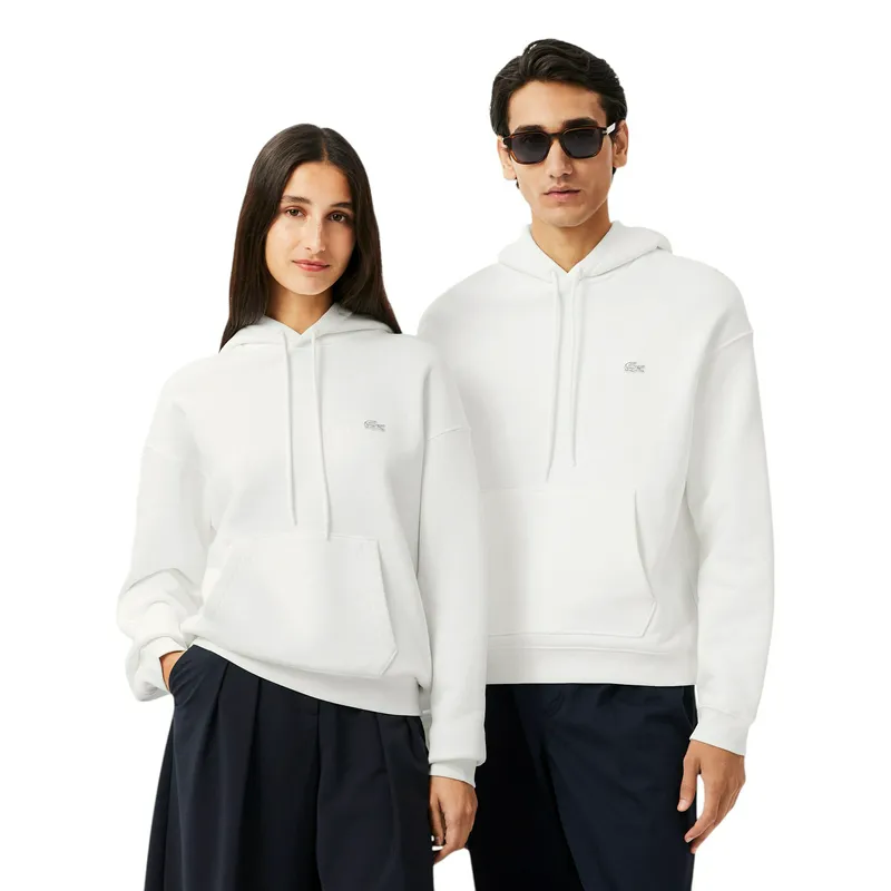 Толстовка Lacoste Half Zipped, белый, арт. SH7741