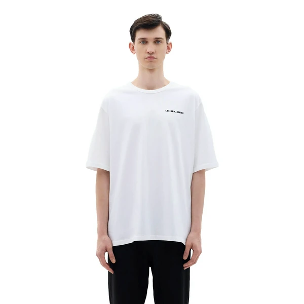 Футболка Les Benjamins Short Sleeve Tee 409, белый, арт. LB23FWCLAMUTS