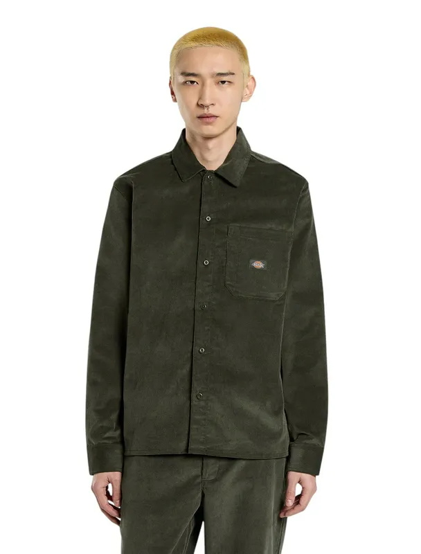 Рубашка Dickies из вельвета, хаки, арт. DK0A8652