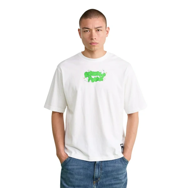 Футболка Puma X RIPNDIP Boxy Graphic Tee, белый, арт. PM632413