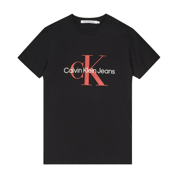 Футболка Calvin Klein Core Monologo Slim T, черный, арт. CKJ30J320935