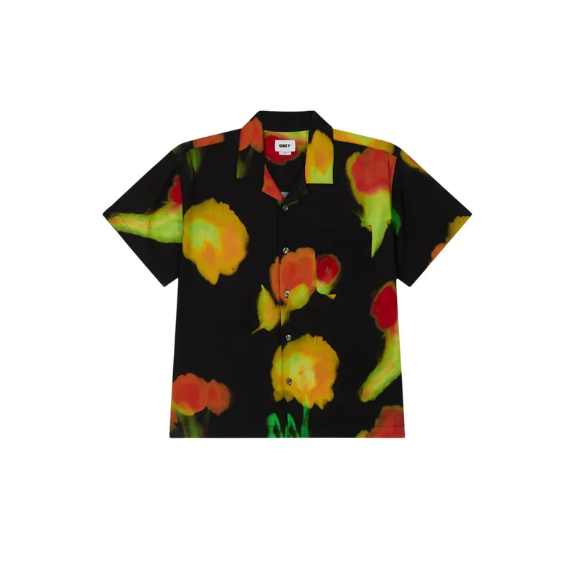 Рубашка Obey Kinney Woven, черный, арт. OB181210438