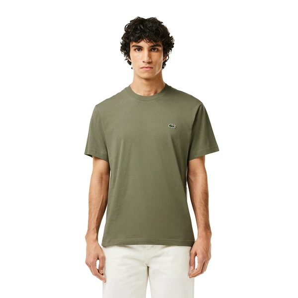Футболка Lacoste T-SHIRT SS, хаки, арт. TH7318