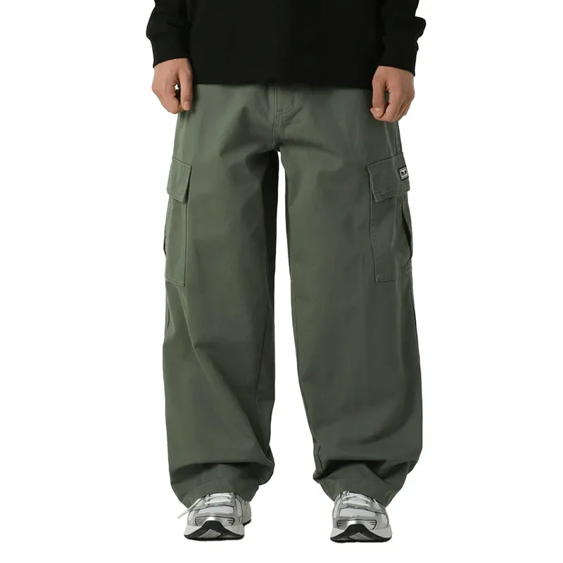 Брюки Obey Bigwig Baggy Twill Cargo, зеленый, арт. OB142020217
