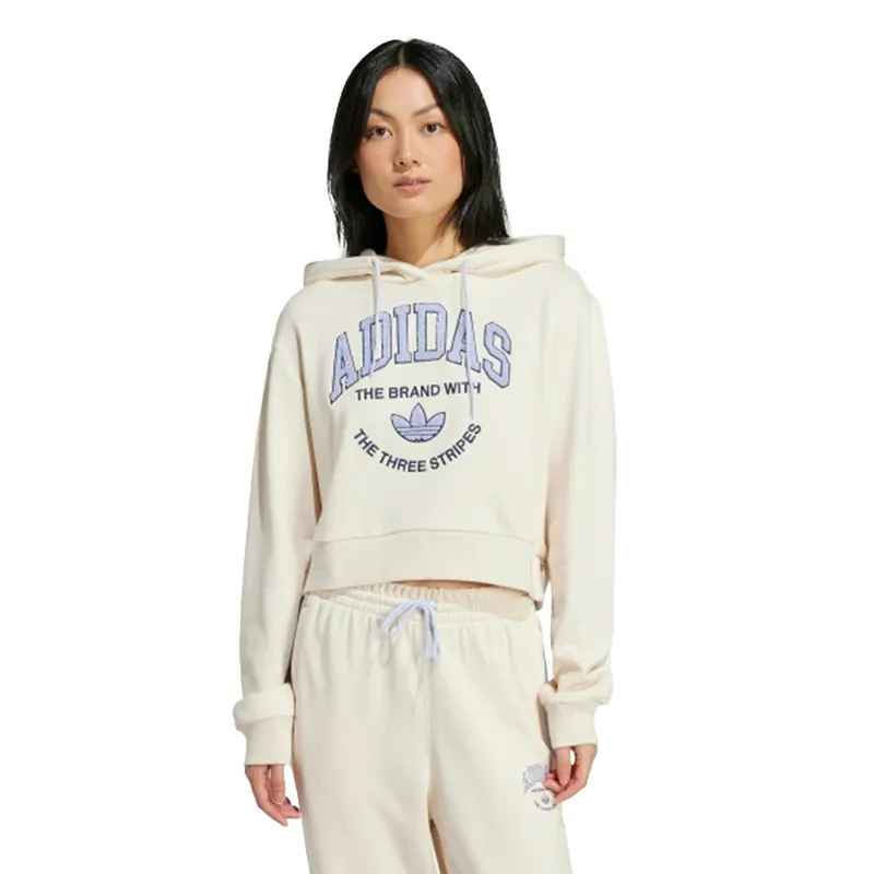 Толстовка Adidas VRCT HOODIE, бежевый, арт. ADIR6035