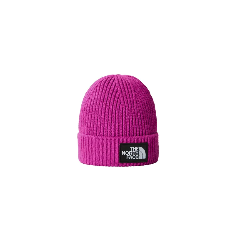 Шапка The North Face Logo Box Cuffed Beanie, розовый, арт. NF0A3FJX