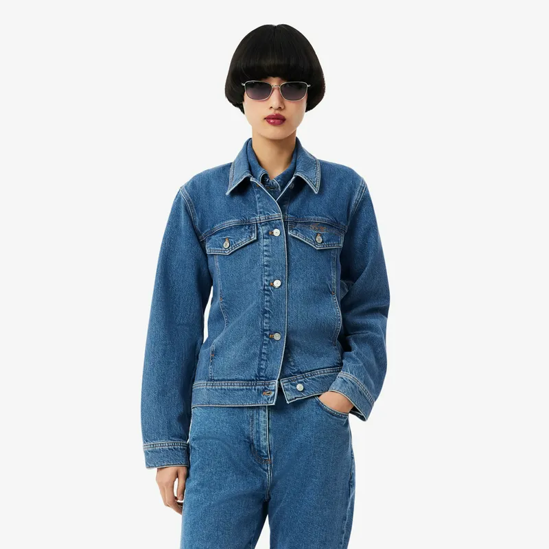 Куртка джинсовая Lacoste, синий, арт. BF0244