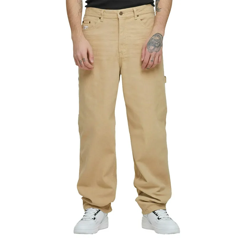 Брюки Karl Kani OG Washed Baggy Workwear, бежевый, арт. KKKM2410181