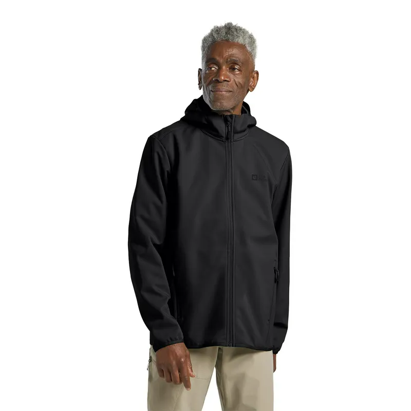 Куртка Jack Wolfskin Bornberg Hoody, черный, арт. JW1307471