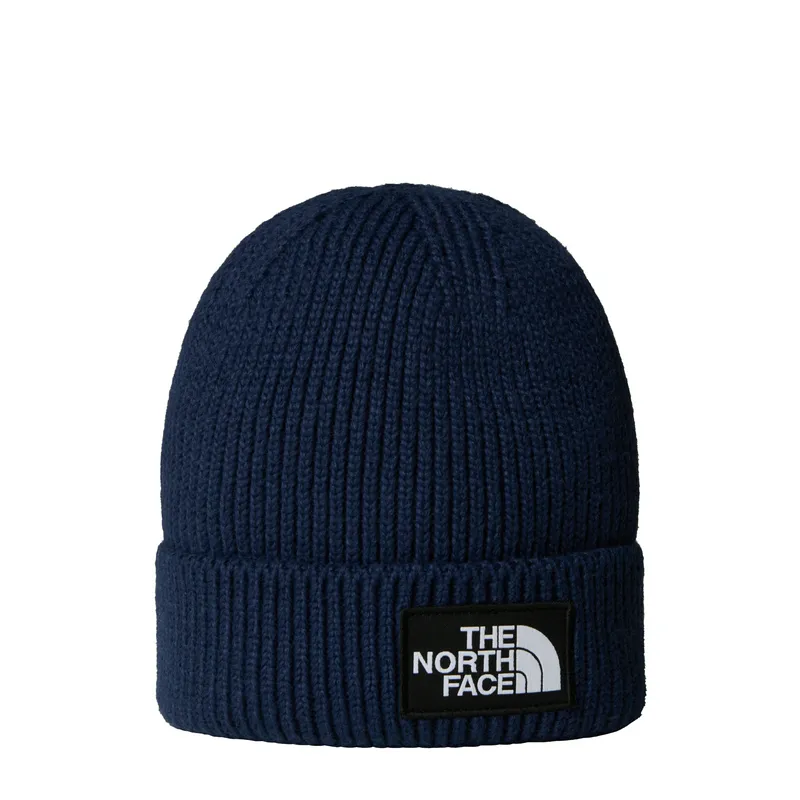 Шапка The North Face Logo Box Cuffed, синий, арт. NF0A8CHE