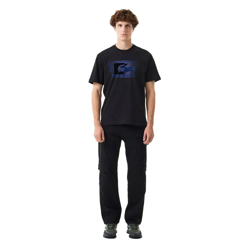 Брюки-карго Lacoste, черный, арт. HH2501