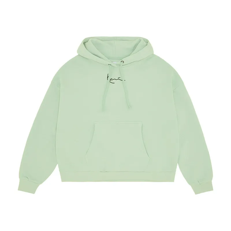 Толстовка Karl Kani Small Signature Essential OS, зеленый, арт. KKKWHD03110506