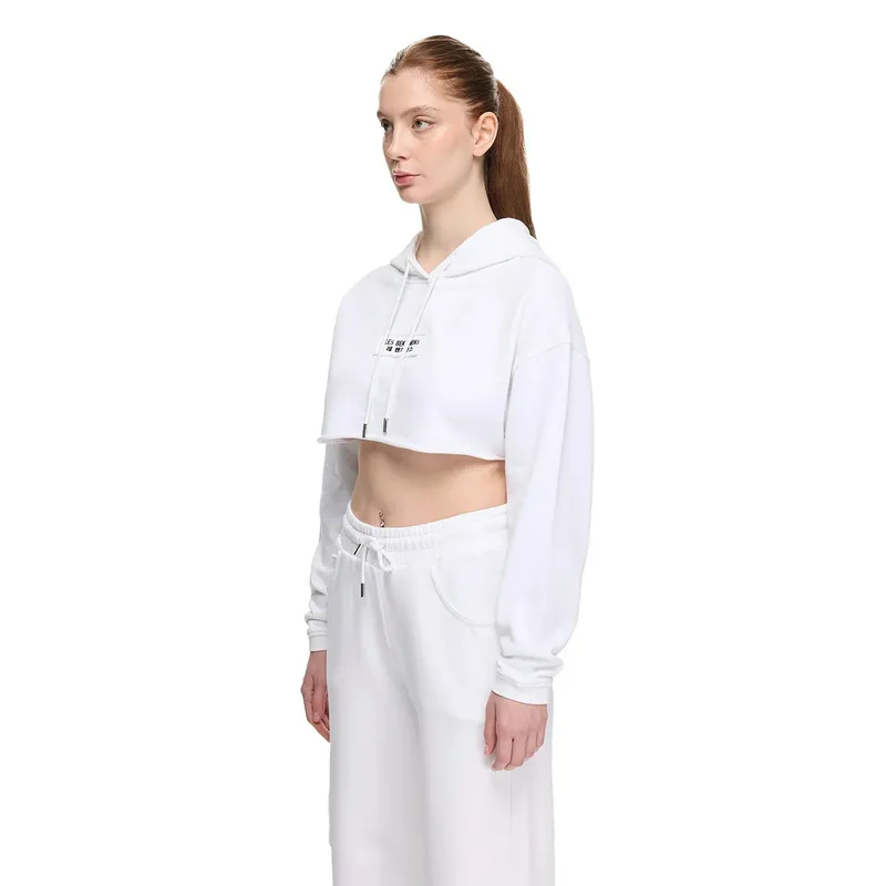Толстовка Les Benjamins Hoodie 007, белый, арт. LB25SSUNLFUHD