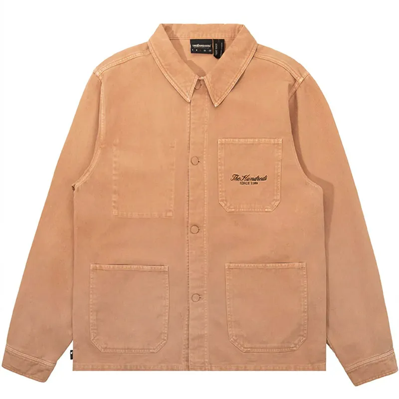Куртка The Hundreds Lens Work Jacket, коричневый, арт. HNT24P103011