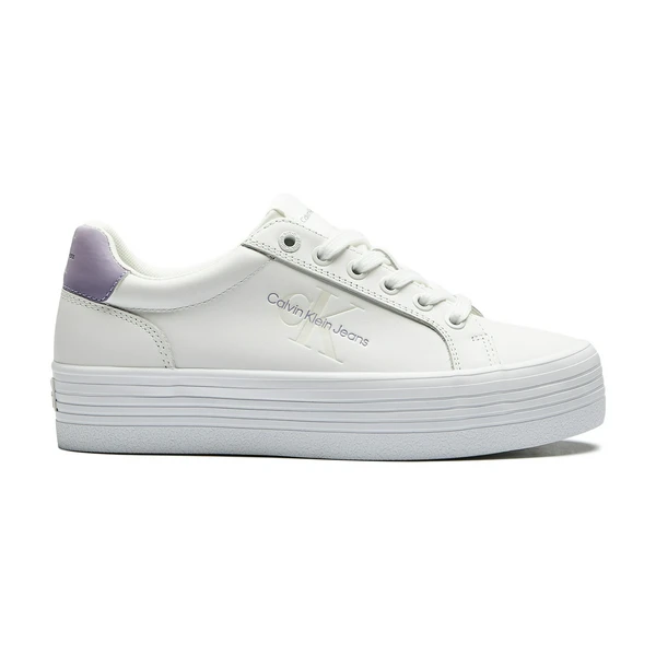 Кроссовки Calvin Klein Vulc Flatform Laceup, белый, арт. CKYW0YW01223