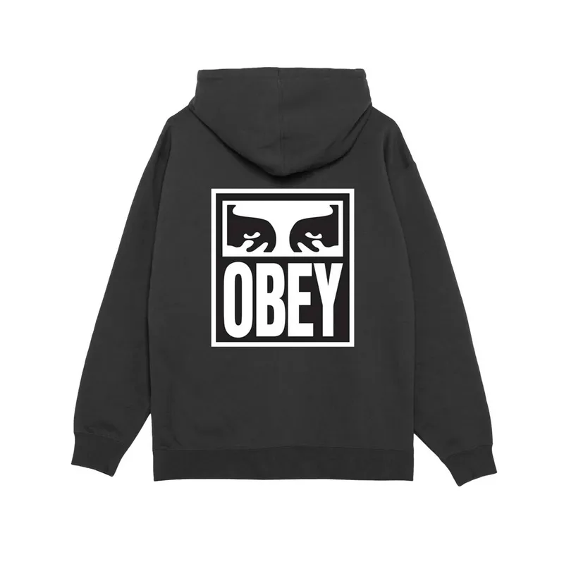 Толстовка Obey Eyes Icon II Heavyweight, черный, арт. OB117462142